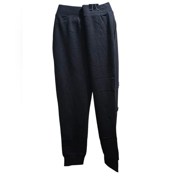 NWT Juicy Couture Embellished Joggers Medium Black - Picture 2 of 7